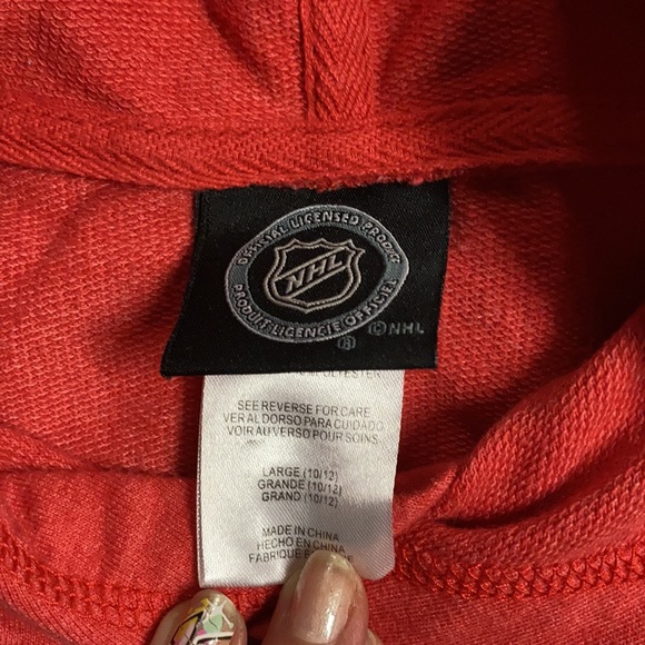 Chicago Blackhawks hooded sweatshirt large - Picture 3 of 3
